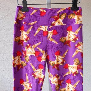 LULAROE Cherub & Heart Print Leggings
